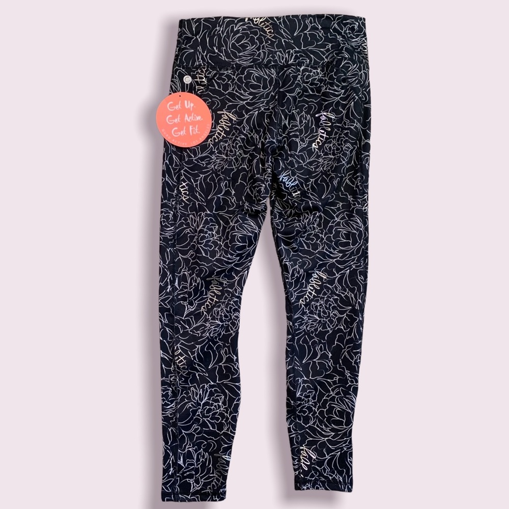 Floral leggings